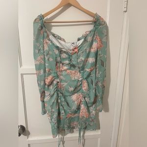 New women’s flower dress